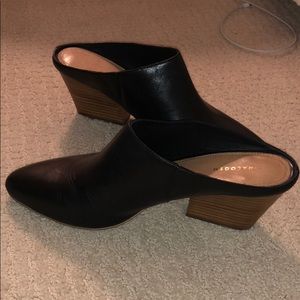 Halogen Leather Mules
